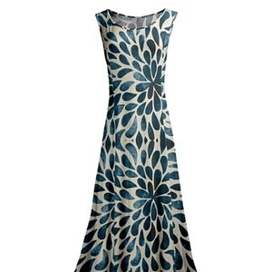 Maxi dress handkerchief style hem